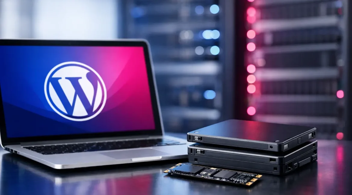 Cómo elegir hosting WordPress SSD para empresa