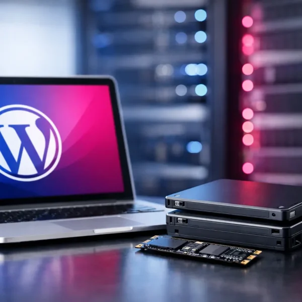 Cómo elegir hosting WordPress SSD para empresa