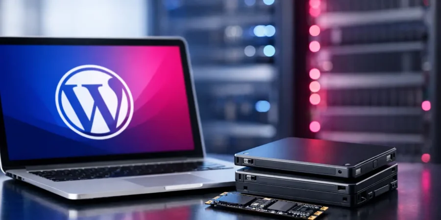 Cómo elegir hosting WordPress SSD para empresa