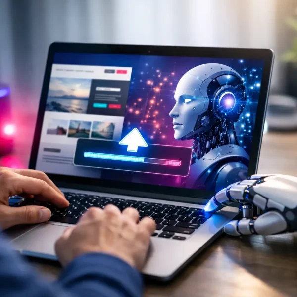 Publicar web con inteligencia artificial sin fallos