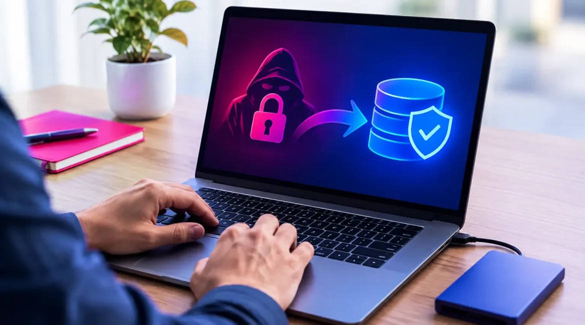Ejemplo de recuperación ransomware paso a paso